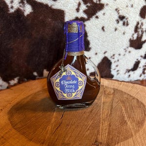 Chocolate Frog Milk | Decorative Potion Bottle | Wizarding World | Bookshelf decor | Halloween decor | Honeydukes | Harry