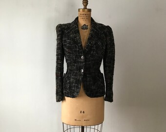 boucle suit womens