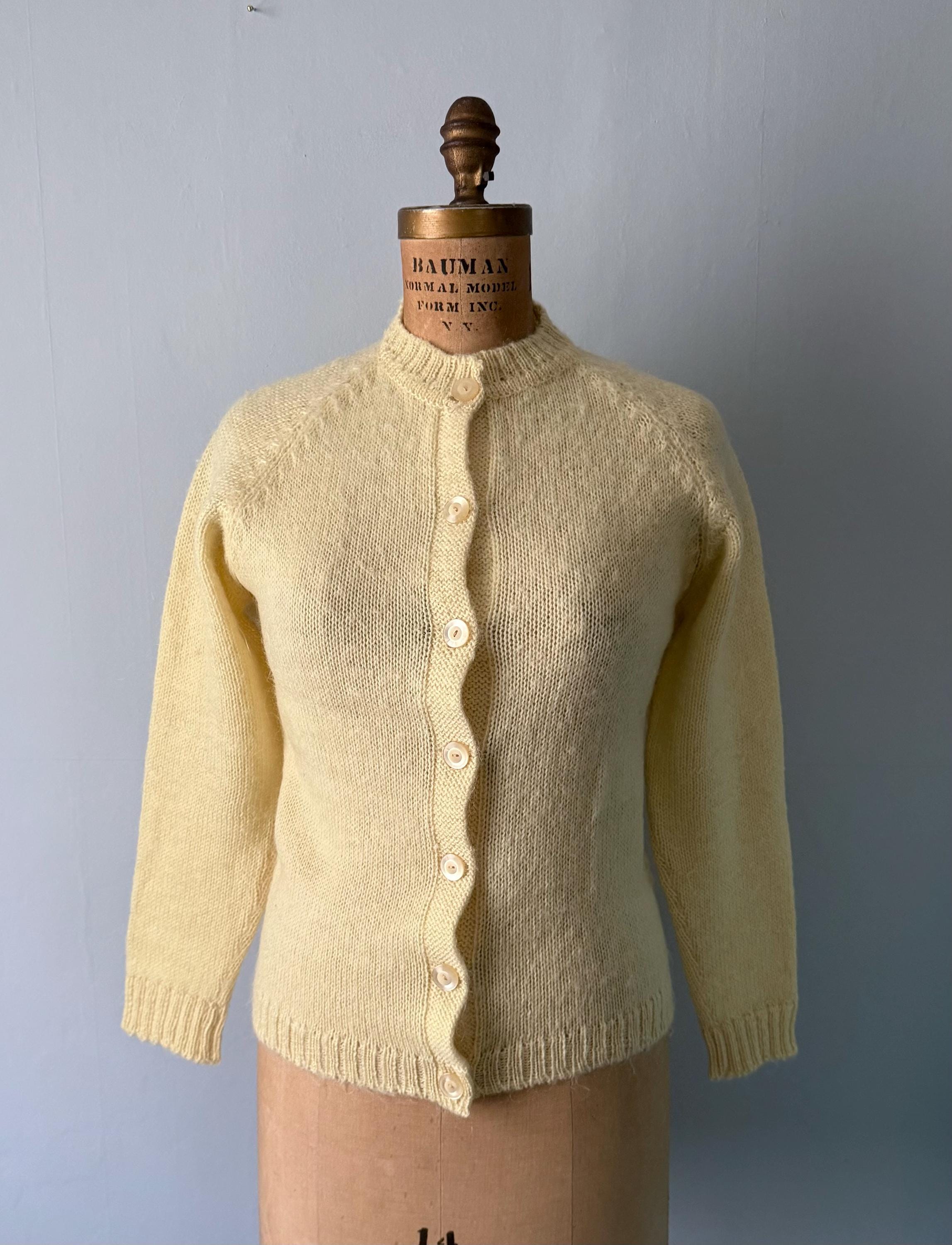 トップス 60s CAMPUS Mohair Cardigan Vintage 60's Campus Mohair Cardigan. | Bou Kuu Son