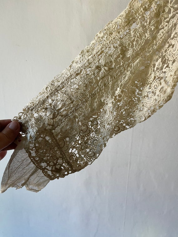 Antique Edwardian Lace Blouse - image 5