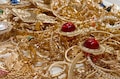 Gold tone Vintage to Modern jewelry | Mystery Jewelry Bag/box | Costume Jewelry Box | Mystery Jewelry Jar | Y2K Jewellery Mystery Lot | gift