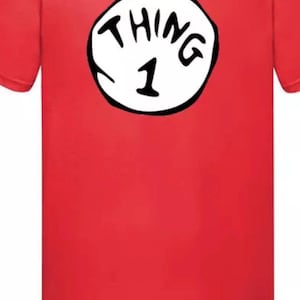 thing 1 /thing 2 children’s t shirts