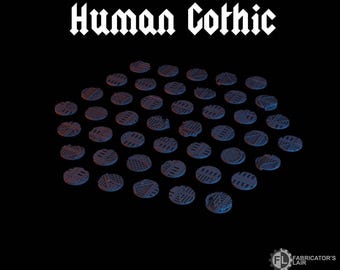 Human Gothic Gaming Bases - Fabricator Lair Lost Ships bases - all sizes
