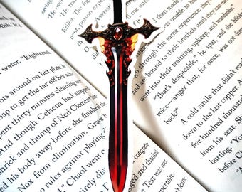 Sword and Fire Sticker | Shardblade | Stormlight Archive | Way of Kings | Brandon Sanderson | Waterproof | Glossy | Vinyl |
