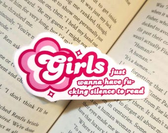 Girls Just Wanna Have Fu... Sticker | Waterproof | Gloss | Vinyl