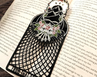 ACOTAR Metal Bookmark | Night Court | Velaris | Thorns and Roses |