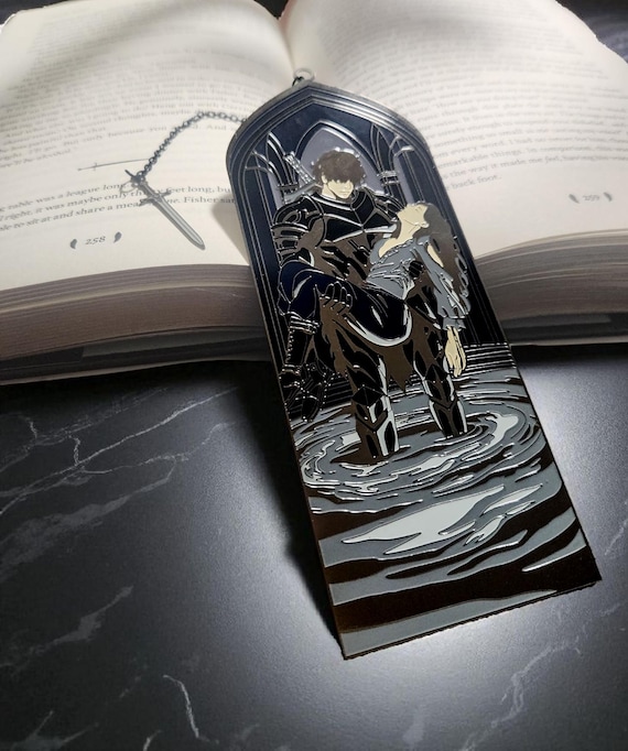 Quicksilver Metal Bookmark | Kingfisher | Saeris Fane | Fae and Alchemy |