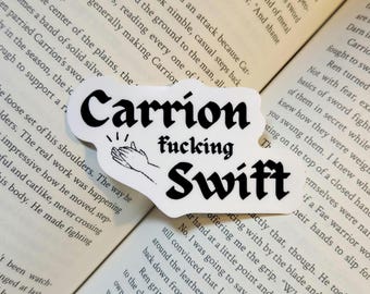 Quicksilver Carrion Swift Sticker: Waterproof | Gloss | Vinyl