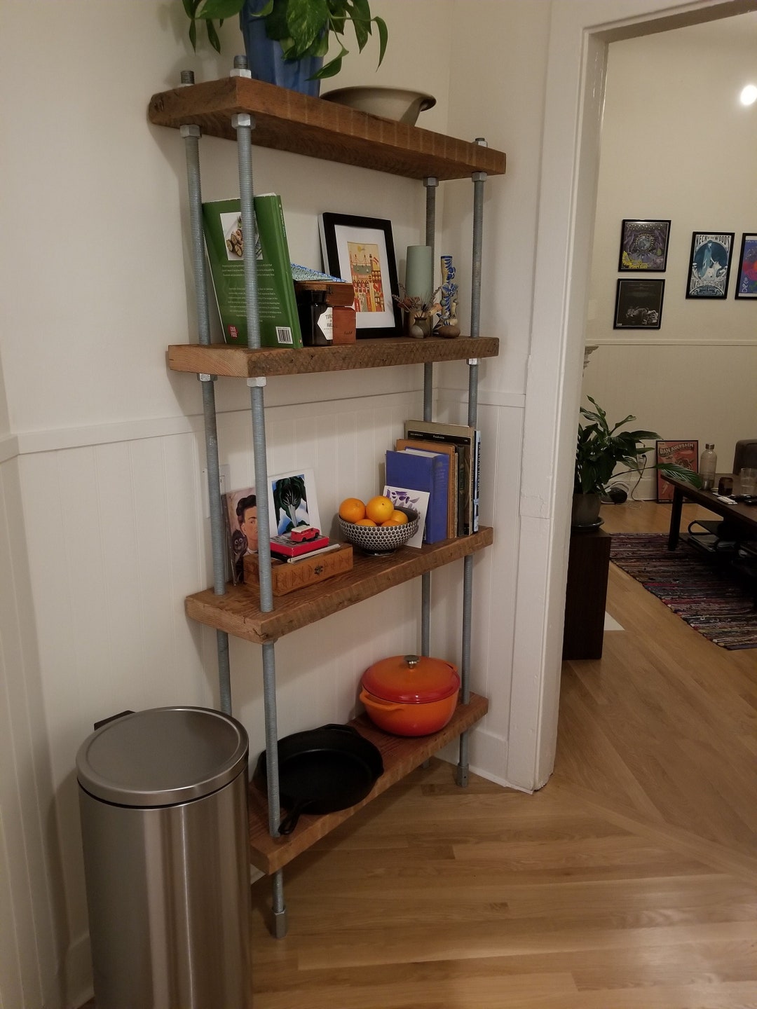 Hand Built Shelf Handmade Wood Shelves - Etsy