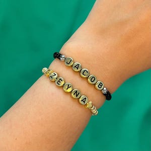 Custom Friendship Beaded Bracelet, Bulk Order Bracelet, Bead Bracelets, Bulk Gifts, Personalized Jewelry, Personalized Gift, Gift for Her