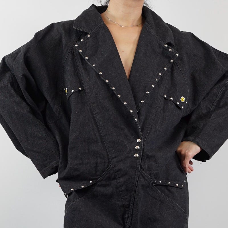 Fendi Denim Dress 80s