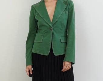 Vintage 90s Hilton Time Made in Italy Blazer Coat - Etsy Canada