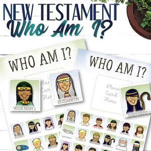 Who Is It Game for the New Testament INSTANT DOWNLOAD image 1