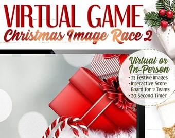 VIRTUAL Christmas Image Race 2 - Play Virtually or In-Person - INSTANT DOWNLOAD