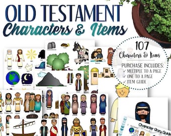 Old Testament Printables  - INSTANT DOWNLOAD