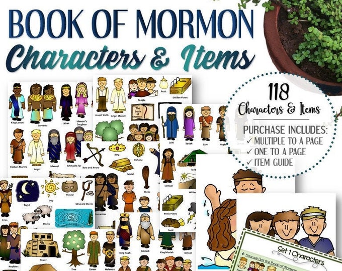 Book of Mormon Printables INSTANT DOWNLOAD - Etsy