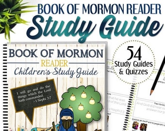 Book of Mormon Reader Study Guide - INSTANT DOWNLOAD