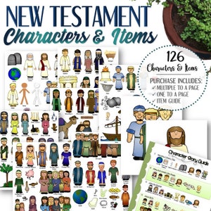 New Testament Printables  - INSTANT DOWNLOAD