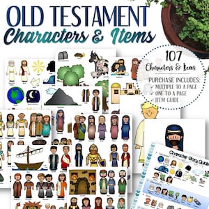 Old Testament Printables  - INSTANT DOWNLOAD