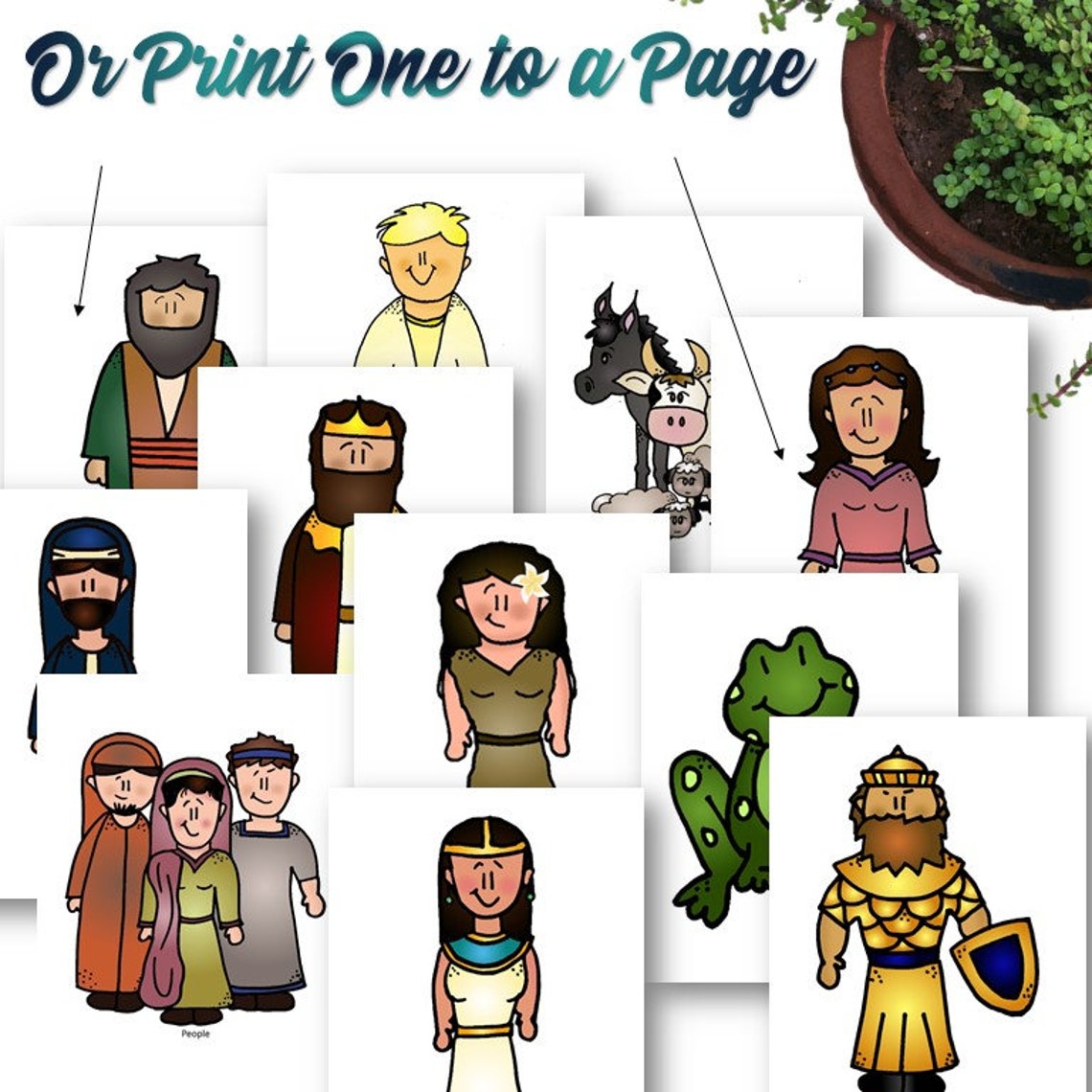 Old Testament Printables INSTANT DOWNLOAD | Etsy