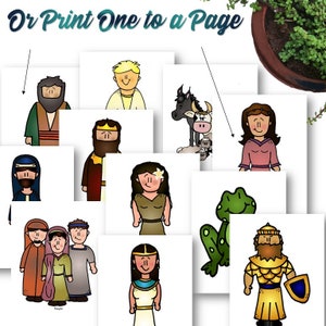 Old Testament Printables - INSTANT DOWNLOAD - Etsy