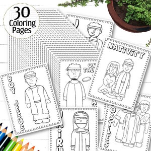 New Testament Coloring Pages INSTANT DOWNLOAD image 4