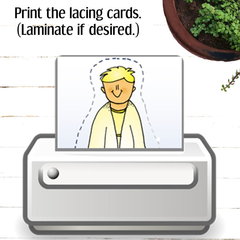 Lacing Cards for New Testament INSTANT DOWNLOAD image 3