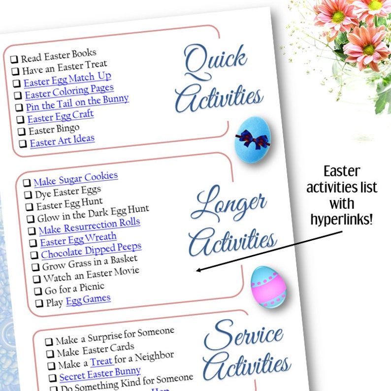 BUNDLED Easter Countdown, Story, Quiz, Printables and Activities INSTANT DOWNLOAD image 5