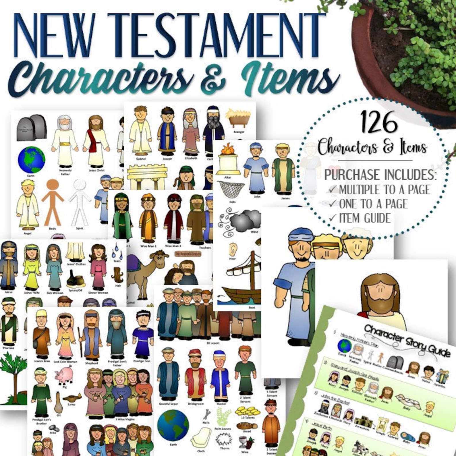 New Testament Printables INSTANT DOWNLOAD | Etsy