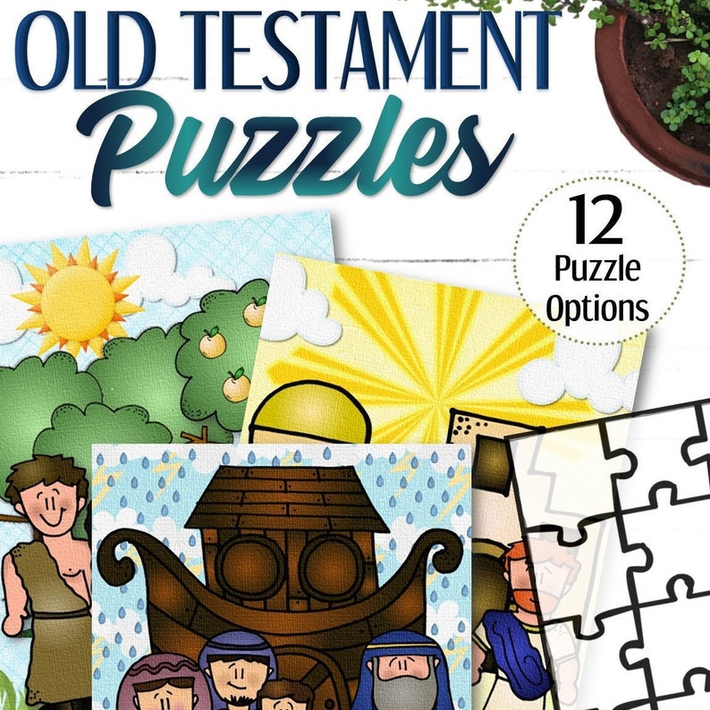 Old Testament Puzzle Games INSTANT DOWNLOAD image 1