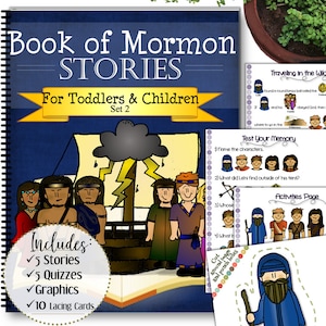 Complete Book of Mormon Stories For Toddlers and Children INSTANT DOWNLOAD image 4