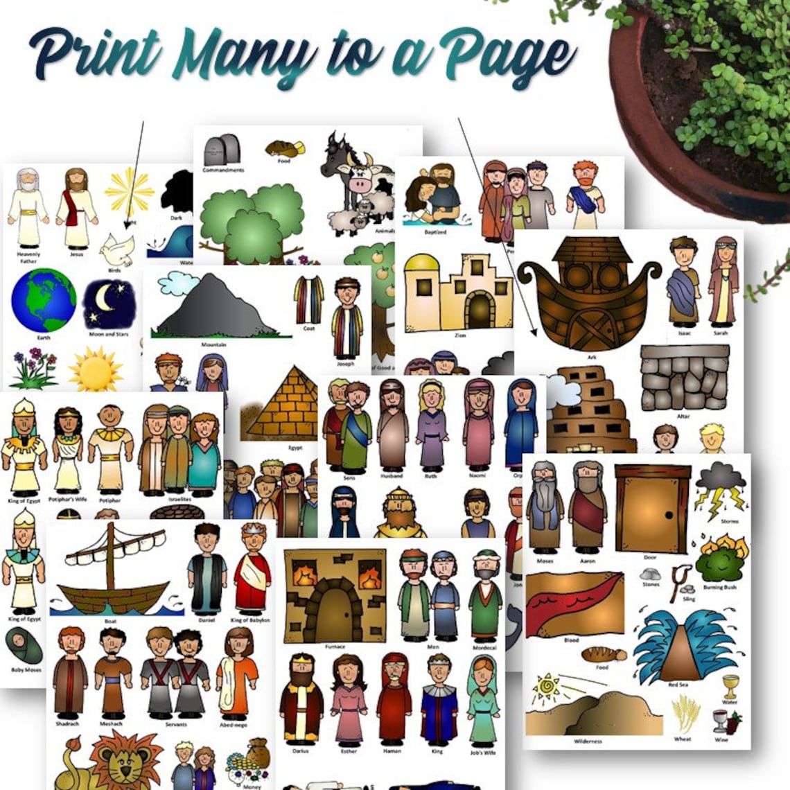 Old Testament Printables INSTANT DOWNLOAD - Etsy