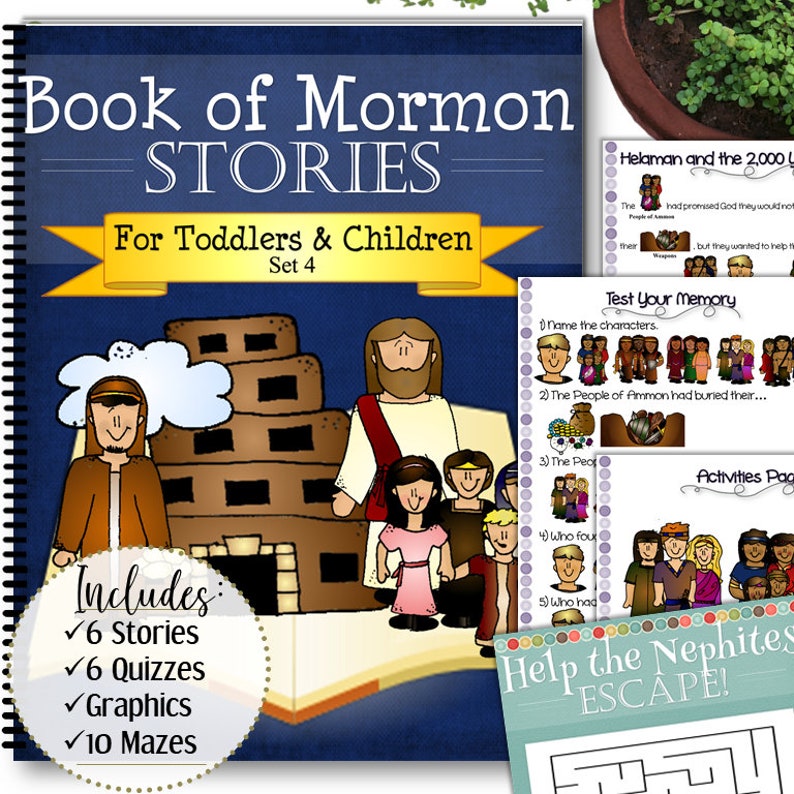 Complete Book of Mormon Stories For Toddlers and Children