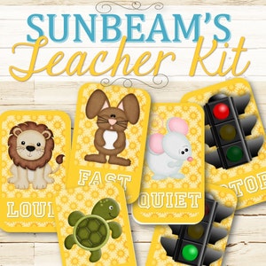 EDITABLE Sunbeams Teacher Kit INSTANT DOWNLOAD image 2
