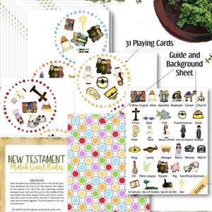 New Testament Match Quest INSTANT DOWNLOAD image 4