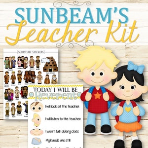 EDITABLE Sunbeams Teacher Kit INSTANT DOWNLOAD image 4