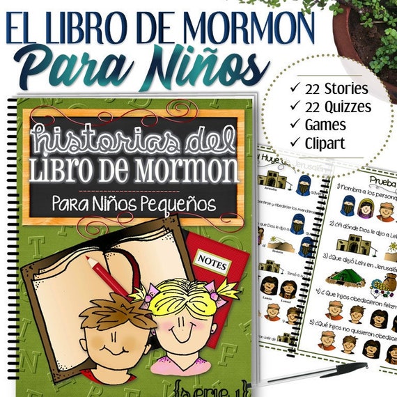 Spanish Version Complete Book Of Mormon Stories For Etsy