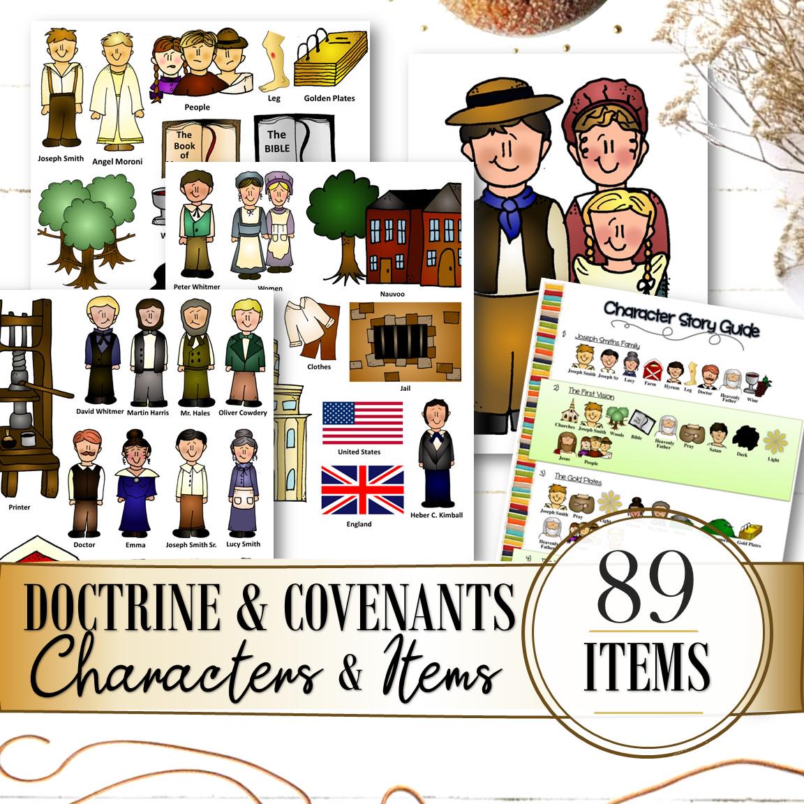 Doctrine and Covenants / D&C / Church History Printables - INSTANT DOWNLOAD