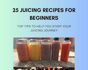 25 recettes de jus pour débutants