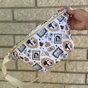 Pochete Jumbo Divertida Magical Mouse e Walt Neutral Park | Bolsa de Cintura de Parque Temático | Bolsa Magical Mouse