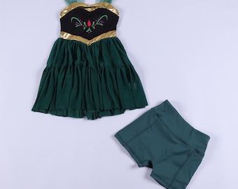 Magical Coronation Princess Mesh Tutu Adult and Youth Active Dress | Magical Vacation Athletic Dress | Mama and Mini Active Set