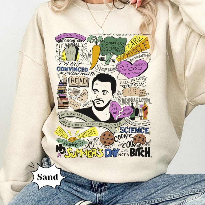 Nick Miller 'New Girl' Funny Quotes Shirt image 1