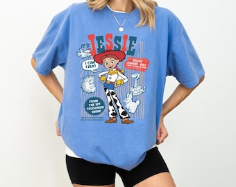 Jessie Cowgirl Toys Movie, Theme Parks, Comfort Colors Shirt