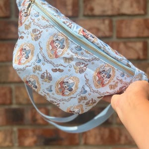 Magical Sorcerer Mouse Jumbo Fanny Pack | Theme Park Belt Bag | Magical Mouse Purse