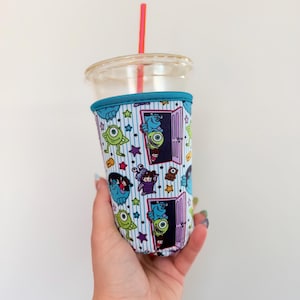 Magical Monsters Movie Coffee Sleeve Cozy