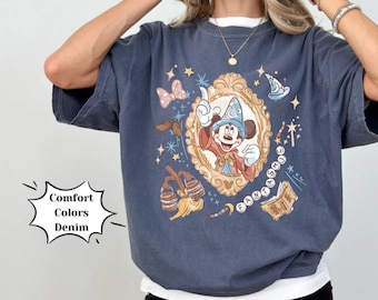 Zauberhaftes Zauberer-Mäuse-Shirt | Einzigartiges Zauberhaftes Urlaubs-Shirt | Traumhaftes Park Shirt