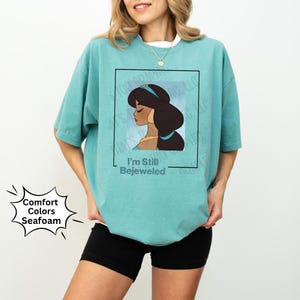 Magical Jasmine Bejeweled Princess Shirt | Unique Magical Vacation Shirt