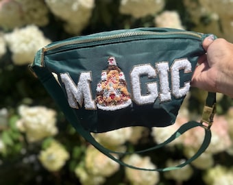 Magical Gingerbread Castle Jumbo Fanny Pack