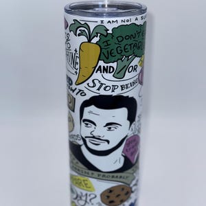 New Girl Nick Miller Best Quotes Tumbler, Skinny Tumbler, New Girl TV Show Mug