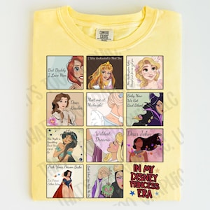 In My Princess Era Song Lyrics Shirt | Unique Magical Vacation Shirt | Girly Princess Park Shirt